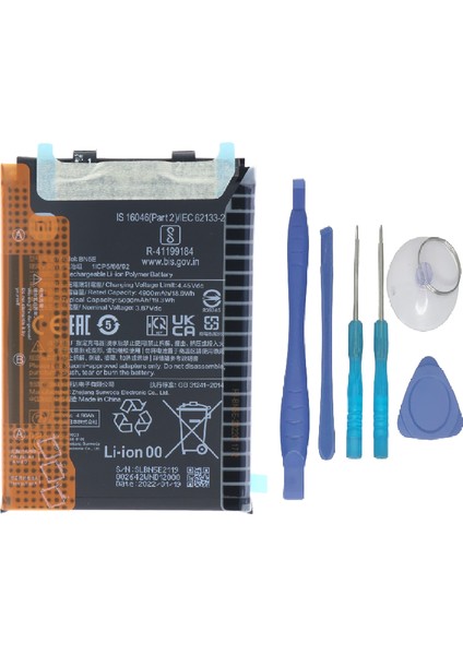 Xiaomi Poco X4 Pro - Bn 5e - Uyumlu Batarya Pil Sıfır Orijinal + Tamir Seti