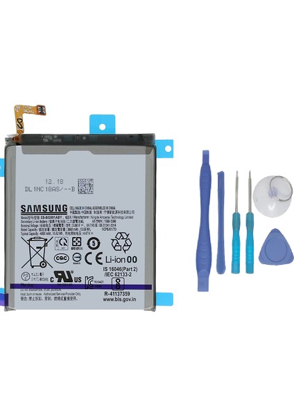 Samsung Galaxy S21 - SM-G991 Uyumlu Batarya Pil Sıfır Orijinal + Tamir Seti
