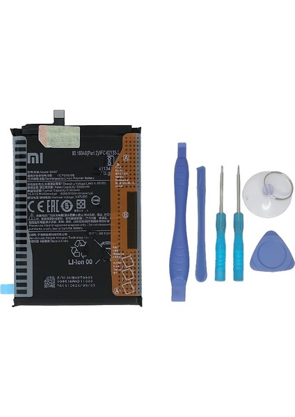 Xiaomi Poco X3 - Bn 57 - Uyumlu Batarya Pil Sıfır Orijinal + Tamir Seti