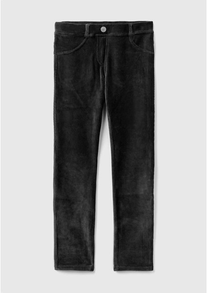 Çocuk Kadife Tayt E00R 6/14 Yaş