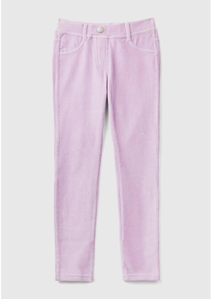 Çocuk Kadife Tayt E00R 6/14 Yaş