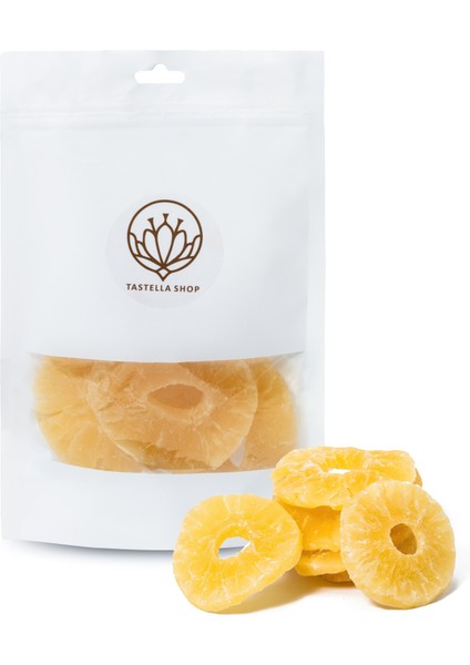 Ananas Kurusu (50gr), Katkı Maddesiz Ve Şeker ilavesiz Kuru Ananas (Kurutulmuş Ananas)