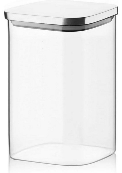 Kare Cam Kavanoz Erzak Saklama Kabı Vakum Kapaklı Borosilikat Cam Kavanoz Saklama Kabı 1 Adet fiyatları