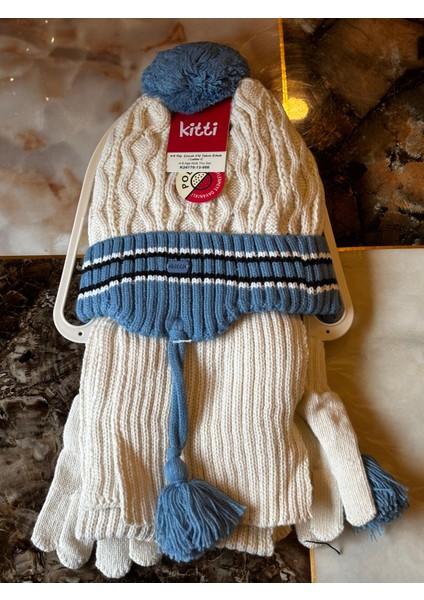 Bere Atkı Eldiven Takım 4-8 Yaş Erkek Letter C modelleri