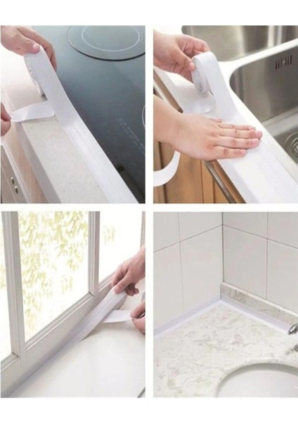 Lavabo Klozet Pimapen Kenarı ve Küvet Kenar Bandı - 3,2 mt