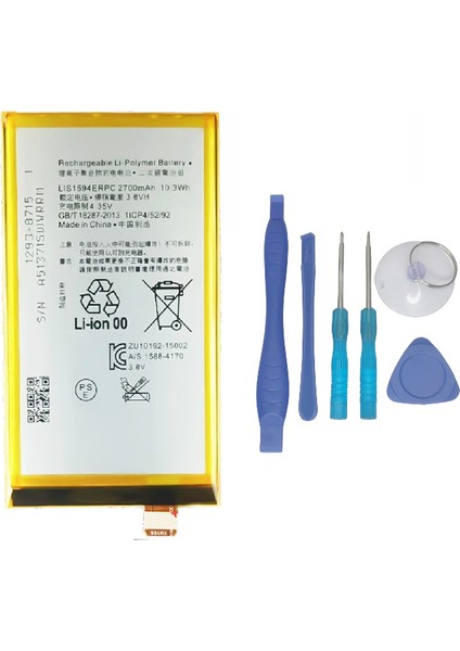 Sony Xa Ultra Uyumlu Batarya Pil Sıfır Orijinal + Tamir Seti