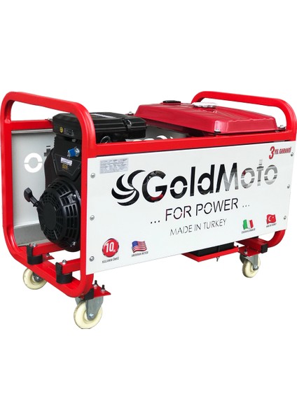 GM16BJBS Benzinli Jeneratör 14.6 Kva Monofaze Marşlı