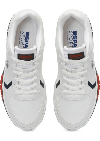 Us Polo A10181216312010 4W Bautısta 4pr Beyaz Erkek Sneaker fırsatları