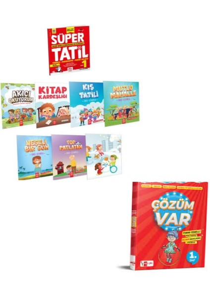 (Sınıf: 1) Süper Yarıyıl Tatil Seti Ve Çözüm Var