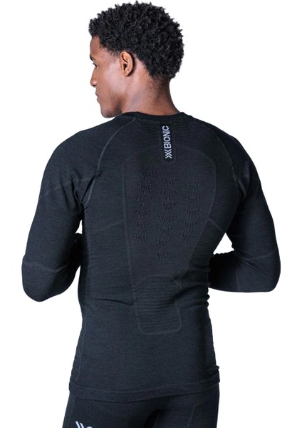 Symbio Merino Shirt Ls Erkek Siyah İçlik Üst fırsatları