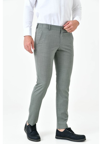 Arkadan Lastikli Erkek Pantolon Can-9