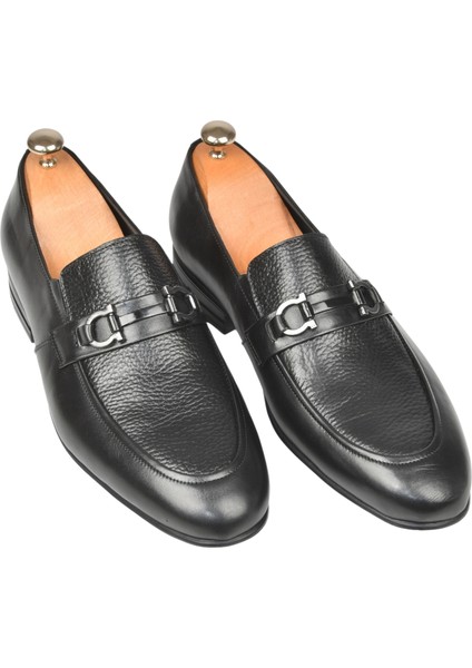 Tokalı Klasik Hafif Taban Deri Casual Ayakkabı Loafer 2509976