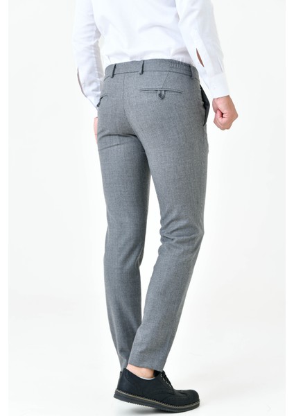Arkadan Lastikli Erkek Pantolon Can-5