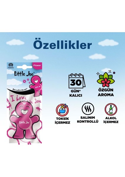 Çiçek Araç Asma Koku (Flower) -30 Gün -Ipli Oto Kokusu -Ayna Parfümü fiyatları