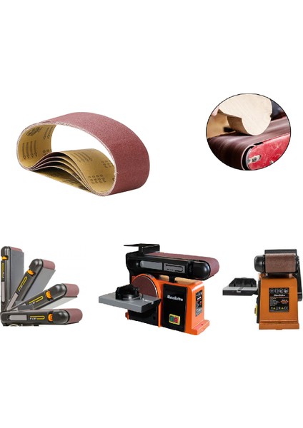Max Extra MX3795 Uyumlu Tezgah Bant Zımpara Kağıdı 11 Parça fiyatları
