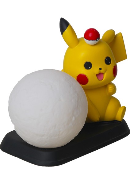 Pokemon Pikachu Gece Lambası Biblo Ev Ofis Yeni Yıl Doğum Günü si Vitrin Süsü Dekoratif Obje modelleri