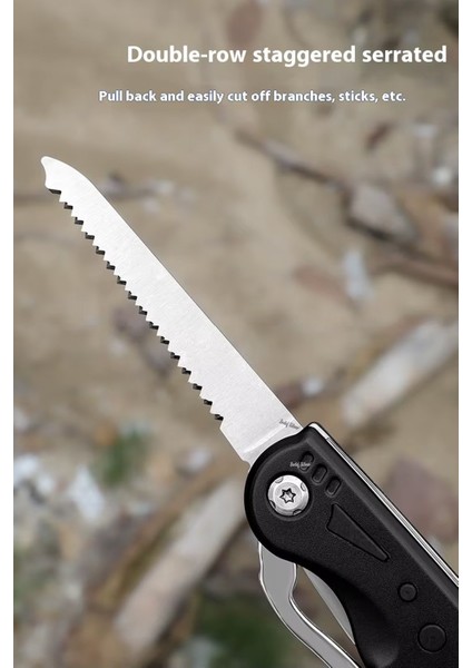 8 Fonksiyonlu Paslanmaz Çelik Çok Amaçlı Katlanır Testere Tirbuşon Tornavida Açacak Çakı fırsatları