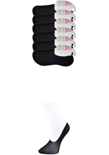 Siyah Kadın Babet Çorap 6 Çift