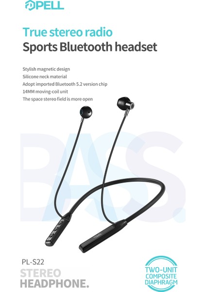 S22 Bluetooth 5.2 Sport Kulakiçi Kulaklık modelleri