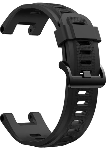 Amazfit T-Rex Kordon Silicone Sport Band Siyah Kordon