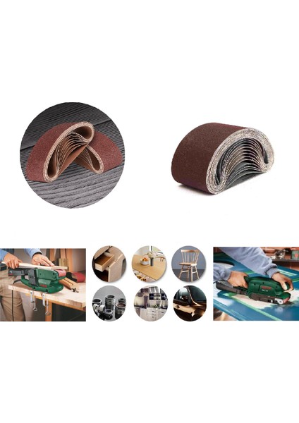 Bosch Pbs 75 Ae Uyumlu Bant Zımpara Kağıdı 5 Parça modelleri