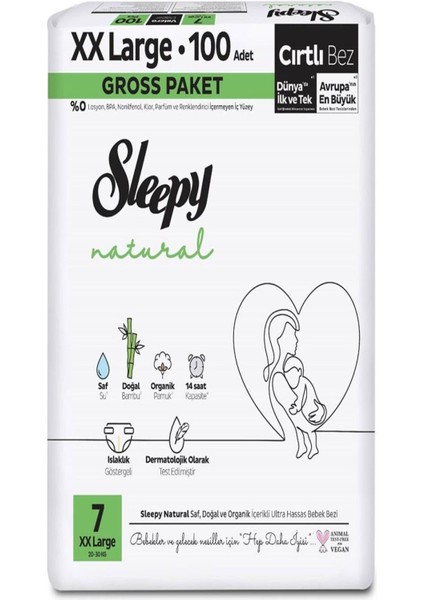 Sleepy Bez Natural Gross Xxl 100 Lü