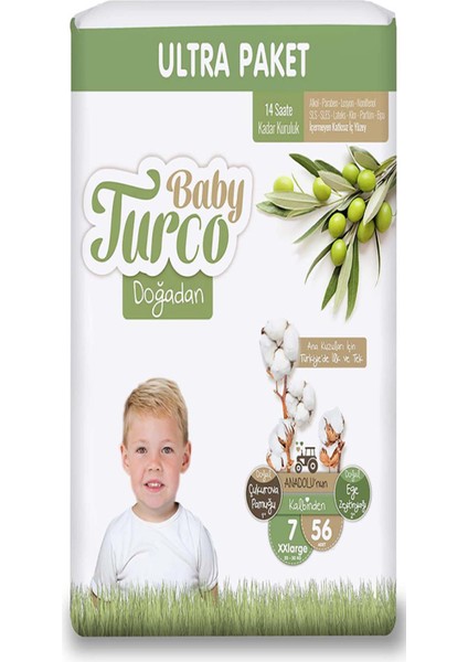 Baby Turco Ekonomik Paket No.3 Midi 5 9KG_56 Lı