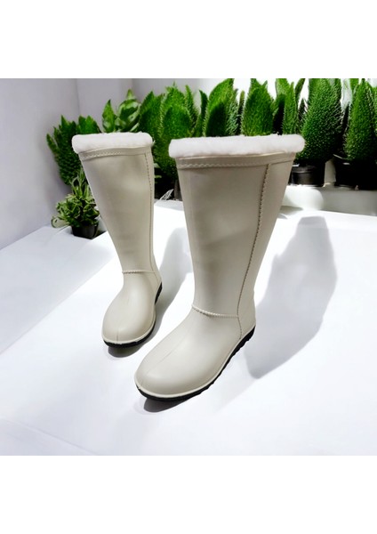 Kadın Fashion Kar Kış Yağmur Çizmesi