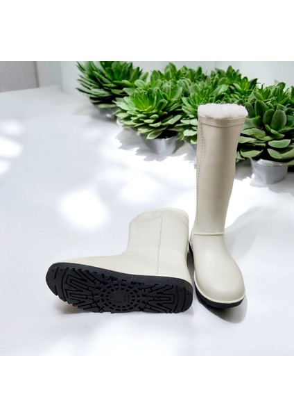 Kadın Fashion Kar Kış Yağmur Çizmesi