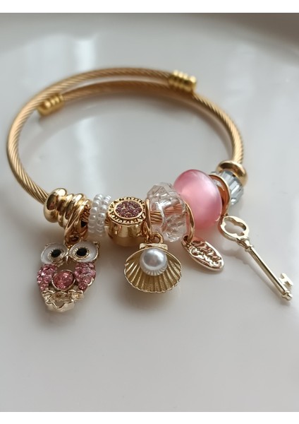 Pandora Gold Baykuş