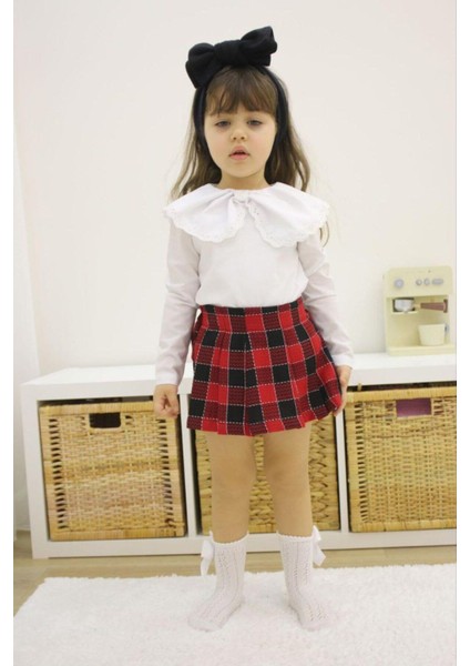 Çocuk Şort Etek Bluz Takım modelleri