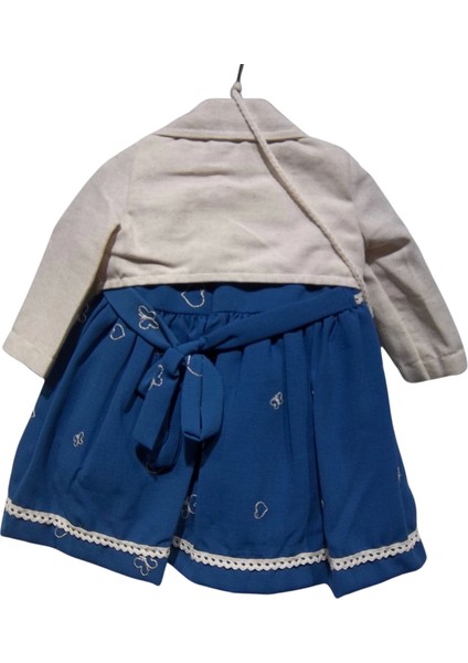 BOLEROLU ÇANTALI KIZ ELBİSE modelleri