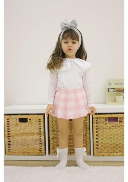 Çocuk Şort Etek Bluz Takım modelleri