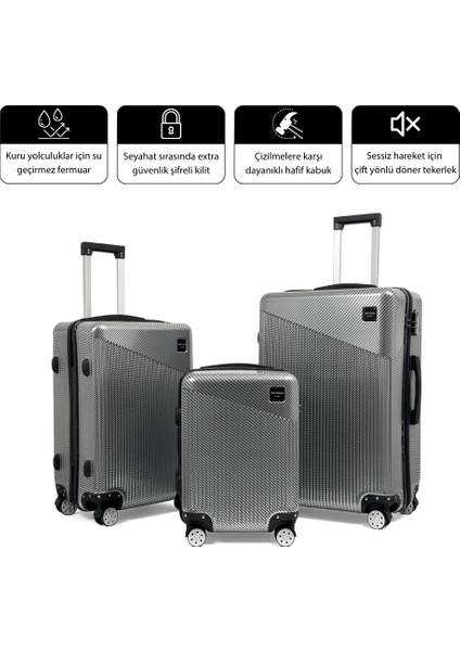 Venüs Aurora Pc Valiz, Gold - Orta Boy indirimleri