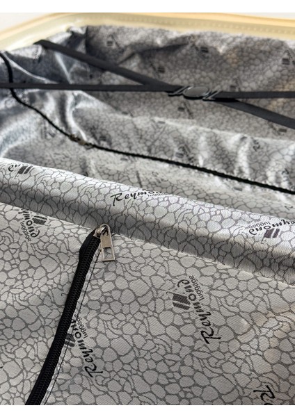 Karbon Pp Horizon Serisi Kırılmaz Valiz, Bej - Orta Boy indirimleri