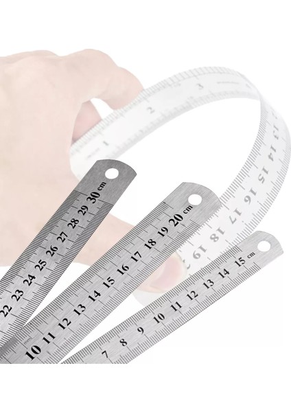 Paslanmaz Çelik Cetvel 1000 mm