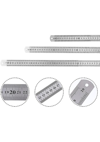 Paslanmaz Çelik Cetvel 300 mm fiyatları