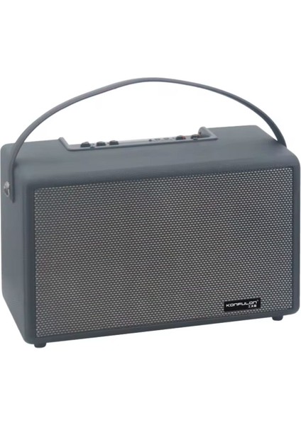 F31 50W Sürücülü 2 Adet Mikrofonlu Bt 5.2 Kablosuz Hoparlör Yenı Ürün 2 Adet Mikrofon 1x5 Inch Speaker