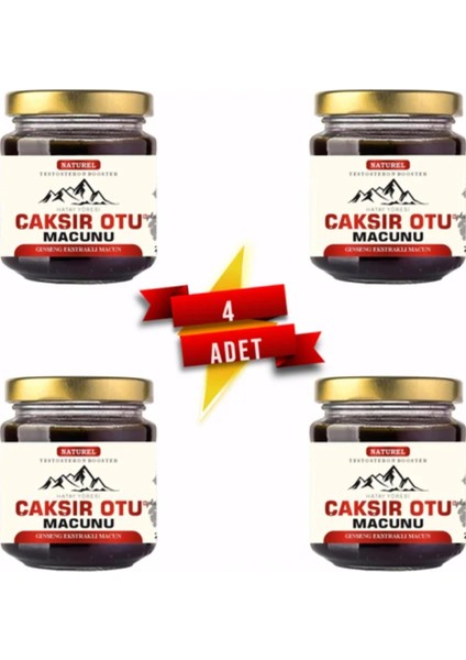 Değirmenci Ali Hatay Yöresi Çakşır Otu Macun Plus 4 Lü 4 x 240 gr