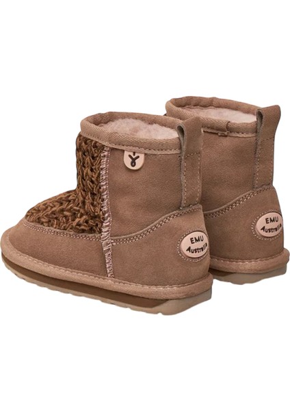 Unisex Çocuk Bot Mauboy Knit Bej