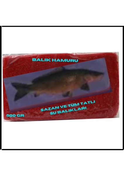 500 gr Kırmızı/çilek Vakumlu Balık HAMURU-SPE.034