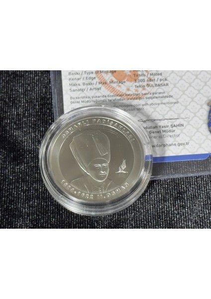 Iı. Osman Gümüş Hatıra Para Osmanlı Padişahları Serisi No. 16 fırsatları