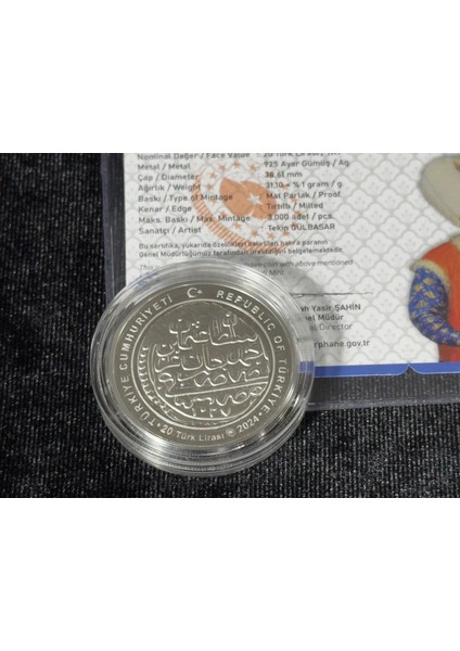 Iı. Osman Gümüş Hatıra Para Osmanlı Padişahları Serisi No. 16 indirimleri