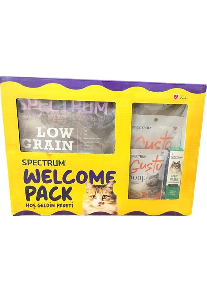 Welcome Pack yetişkin kısırlaştırılmış kedi hoşgeldin paketi