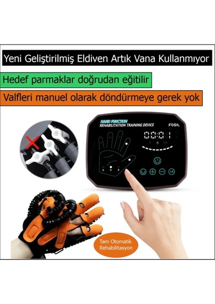 Fizyoterapi Için Tam Otomatik El Rehabilitasyon Cihazı (Sağ El L Beden) modelleri