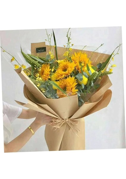 Enerji Ambalaj Kraft Kağıt Rulo 50CM 10METRE Ambalaj ve Çeyiz Paketleme Kağıdı Çiçek Kağıdı fırsatları