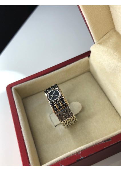 Erkek Gümüş Yüzük - Çift Hz Zülfikar Kılıcı Kral Zincirli 3 Sıra Zirkon Taşlı Erkek Yüzük modelleri