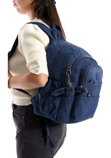 Kadın Sırt Çantası Çok Cepli 30*25 cm Hafif Klinkır Kumaş Spor Seyahat Çantası Su Itici Kumaş fiyatları