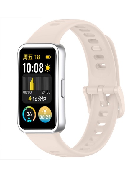 Huawei Band 8 Band 9 Tam Uyumlu Yüksek Kalite Yumuşak Dokulu Silikon Kordon Kayış