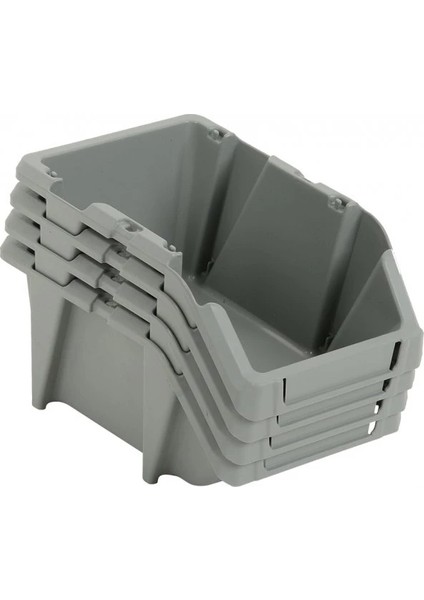 DG40 Depo Raf Düzenleyici Parça Saklama Avadanlık Kutusu 6 Parça 490x310x200 mm